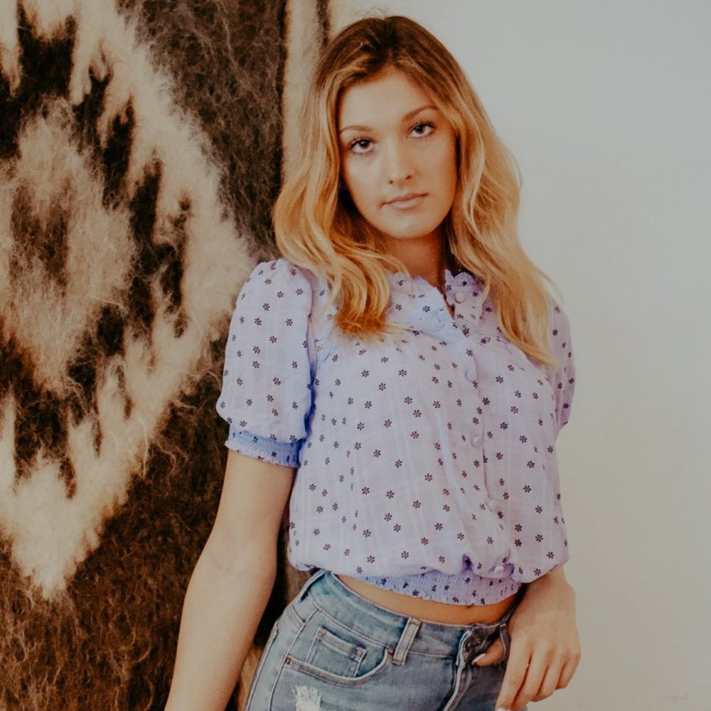 Holly Floral Top